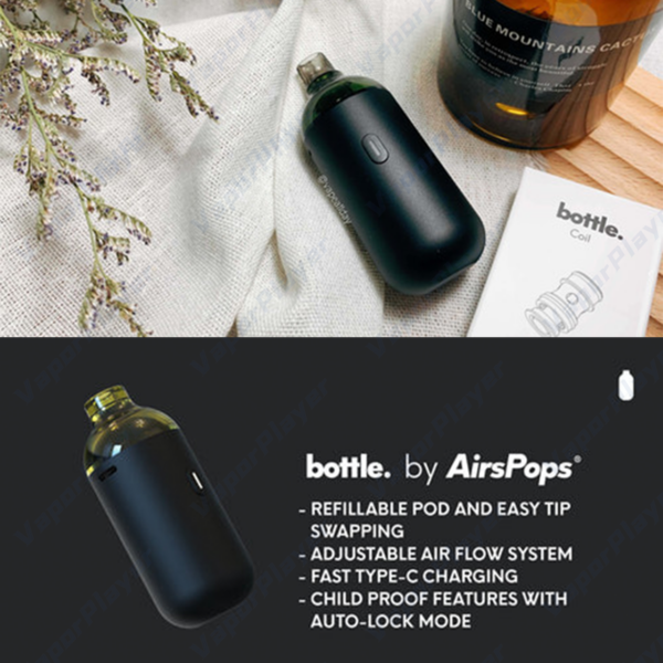 正版 Airscream Bottle 瓶子 趴頭 Airspops