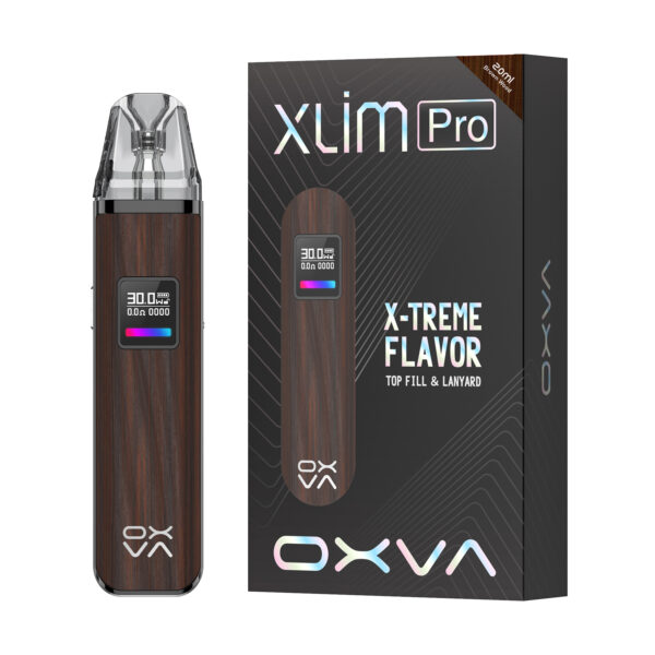 Brown Wood 03 【OXVA】小蠻牛電子煙主機-XLIM PRO-30W