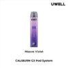 Mauve-Violet UWELL CALIBURN G3 KIT 咖哩棒