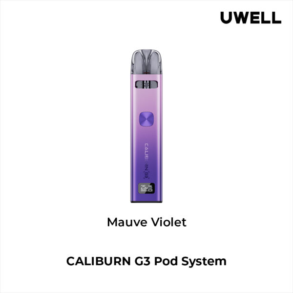 Mauve-Violet UWELL CALIBURN G3 KIT 咖哩棒
