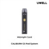 Midnight-Gold UWELL CALIBURN G3 KIT 咖哩棒