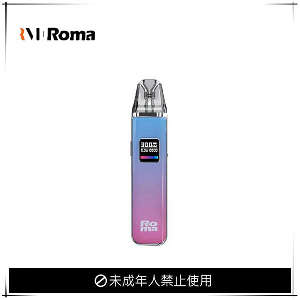Roma-R1-小蠻牛-藍桃紅-1 ROMA羅馬-小蠻牛Xlim pro 小煙主機
