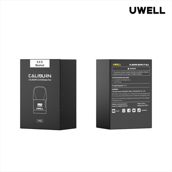 INT Uwell ,Uwell 電子煙,Uwell Caliburn GK3 Pod Kit