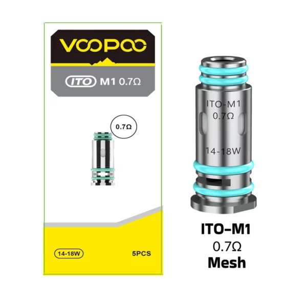 ITO-M1 VooPoo Argus 阿格斯空煙彈 | 0.4Ω 0.7Ω | 2ml