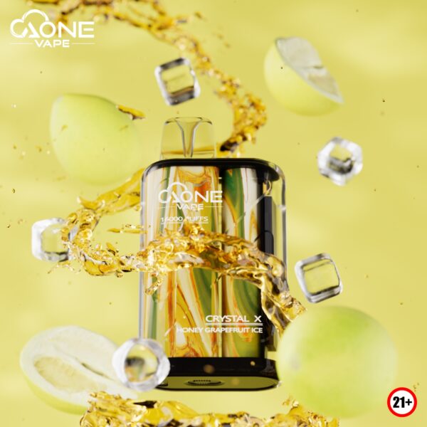AONE VPAE CRYSTAL X 水晶 16000口Puffs 一次性拋棄式電子煙