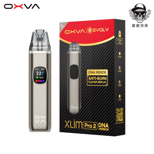 OXVA Xlim Pro 2 DNA 小蠻牛 – 全球首款 DNA 驅動 Pod 裝置